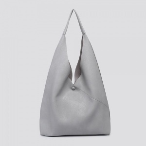 2 in 1 Slouch Bag - Light Grey